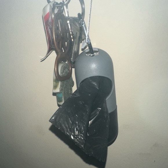 Christmas Pet Bundle w/ bandana flashlight poop bags dispenser and keychain! - Picture 9 of 14